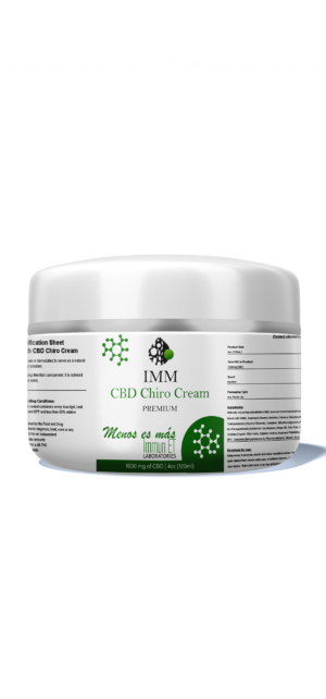 IMM CBD Chiro Cream